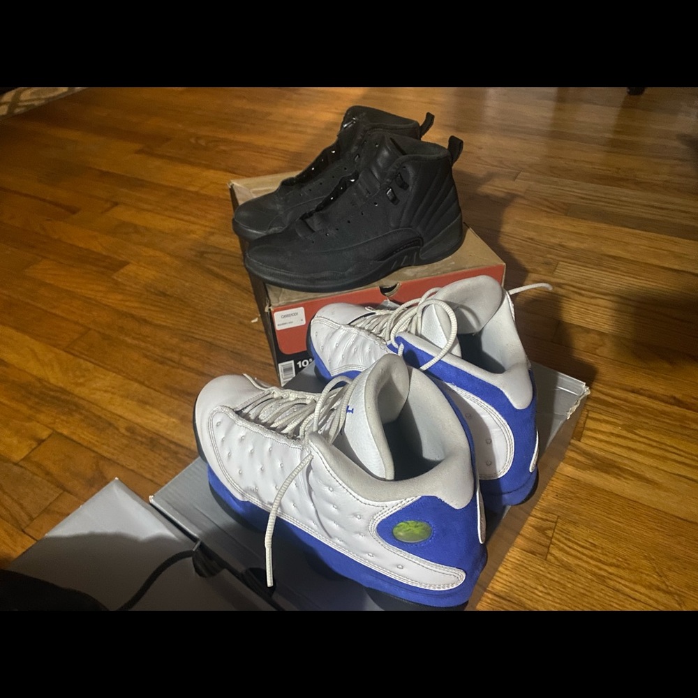 10.5 Jordan’s 100% authentic .. normal wear and tear asking $200 obo